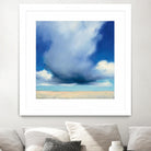 Beach Clouds I by Julia Purinton on GIANT ART - multi coastal & nautical beaches