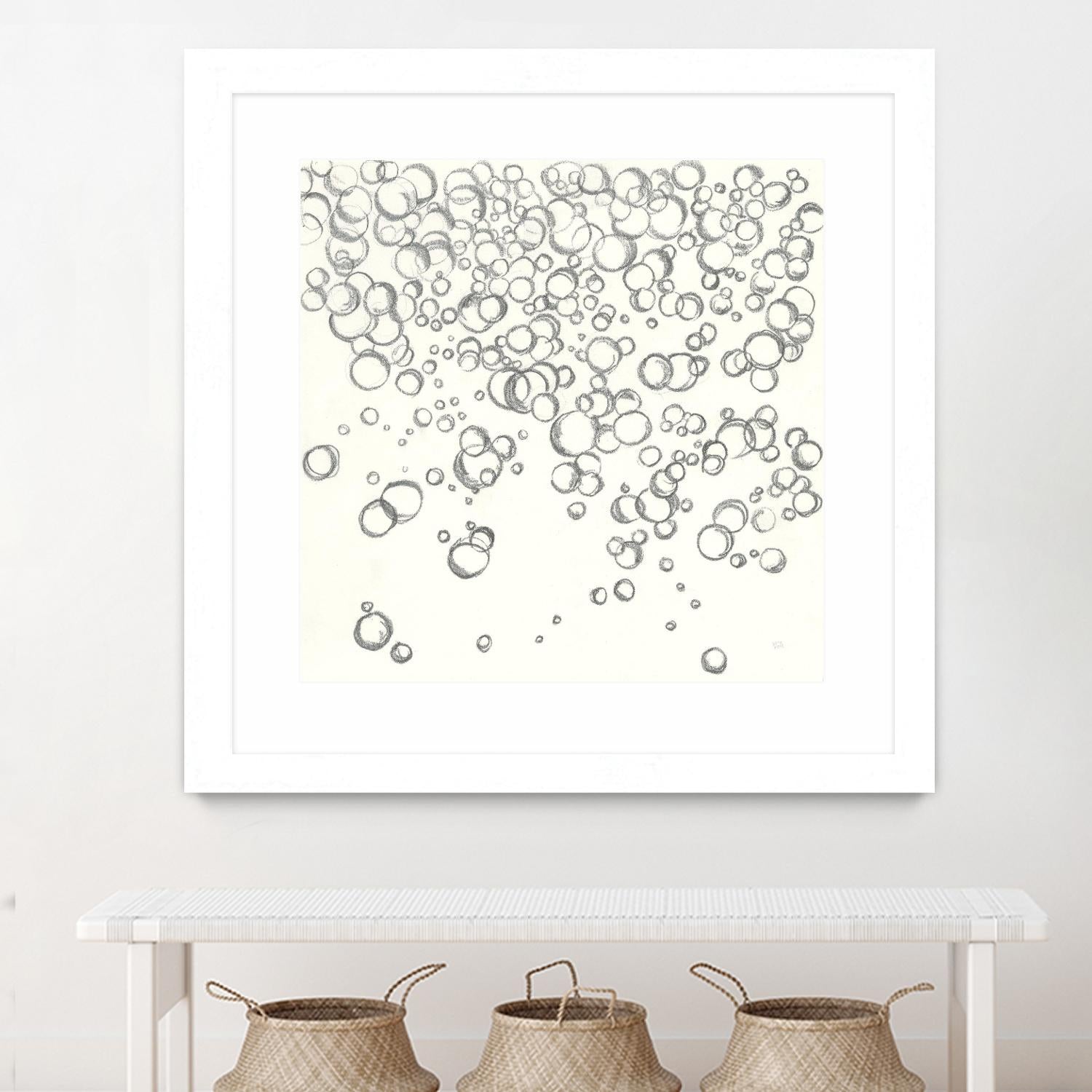 Bubbles I by Chris Paschke on GIANT ART - multi abstract abstract