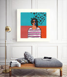 Sofia by Avery Tillmon on GIANT ART - multi figurative blue