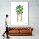 Green House Plants I by Farida Zaman on GIANT ART - botanical gray