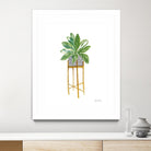 Green House Plants I by Farida Zaman on GIANT ART - botanical gray