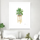 Green House Plants I by Farida Zaman on GIANT ART - botanical gray
