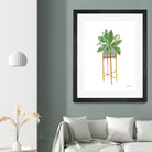 Green House Plants I by Farida Zaman on GIANT ART - botanical gray