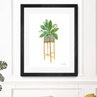 Green House Plants I by Farida Zaman on GIANT ART - botanical gray