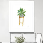 Green House Plants I by Farida Zaman on GIANT ART - botanical gray