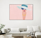 Fashion Forward by Moira Hershey on GIANT ART - multi fashion blue