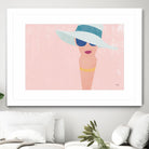 Fashion Forward by Moira Hershey on GIANT ART - multi fashion blue