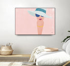 Fashion Forward by Moira Hershey on GIANT ART - multi fashion blue