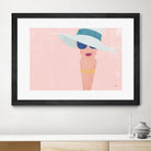 Fashion Forward by Moira Hershey on GIANT ART - multi fashion blue