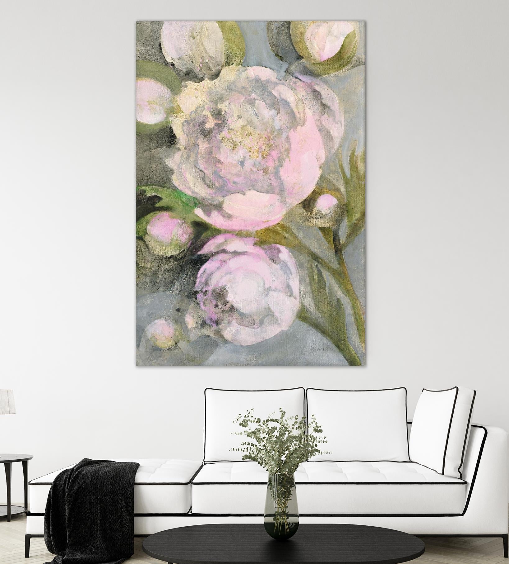 Favorite Peonies by Albena Hristova on GIANT ART - multi florals florals