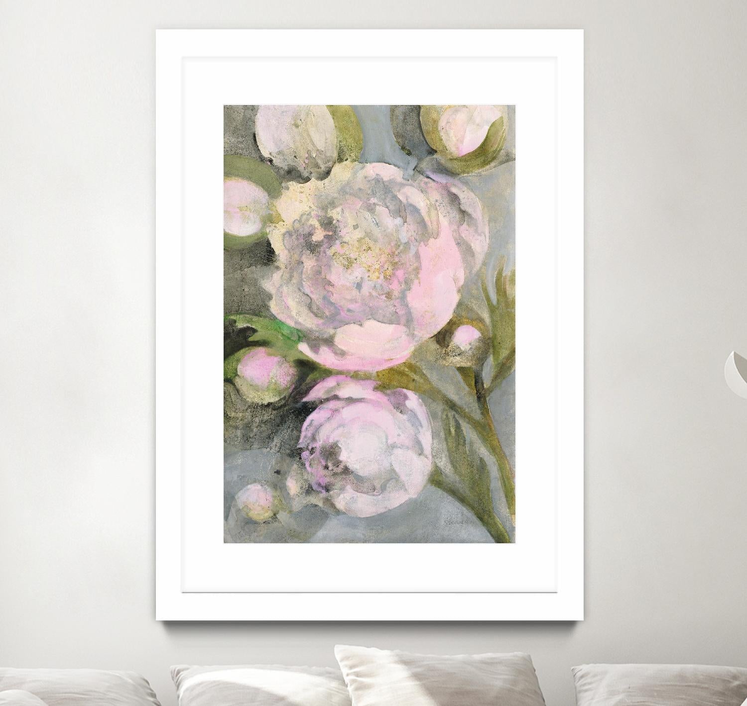 Favorite Peonies by Albena Hristova on GIANT ART - multi florals florals