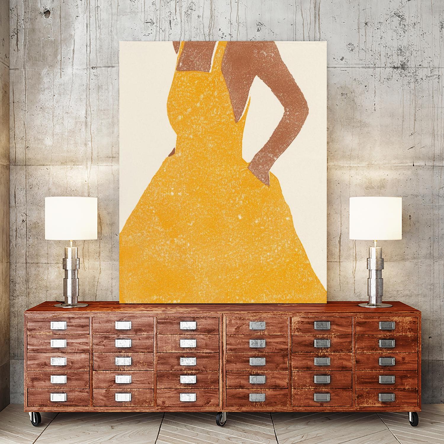 All Dressed Up II by Moira Hershey on GIANT ART - multi fashion bodies