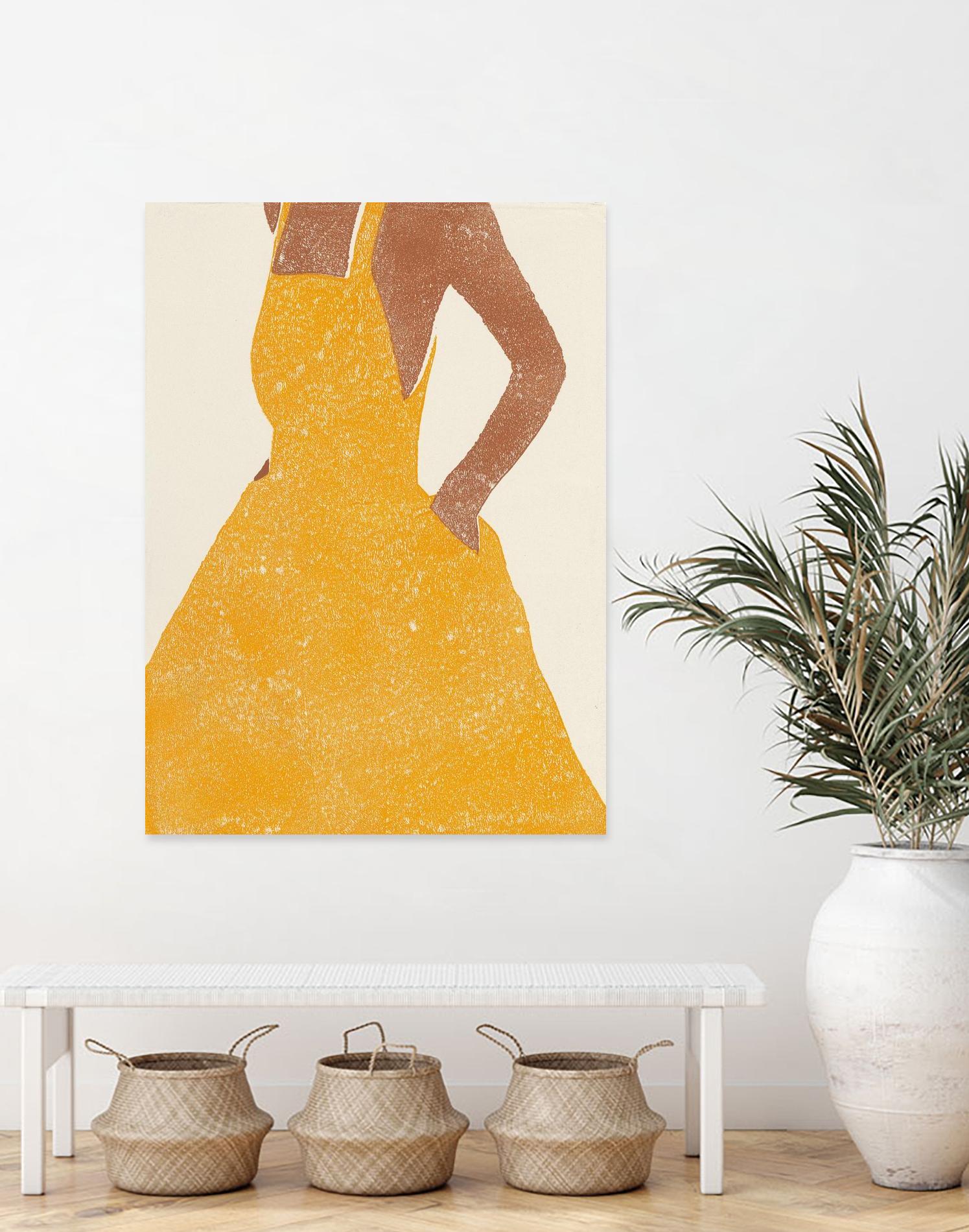 All Dressed Up II by Moira Hershey on GIANT ART - multi fashion bodies