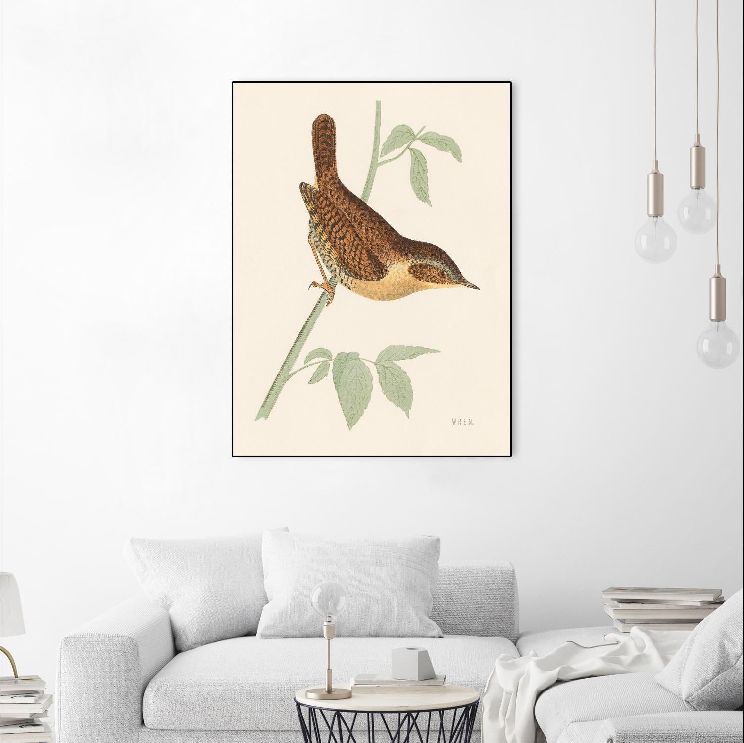 Engraved Birds I by Wild Apple Portfolio on GIANT ART - animals animal