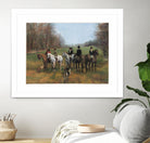 Morning in Millbrook by Albena Hristova on GIANT ART - multi sport beagles