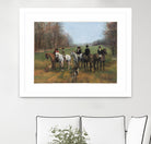 Morning in Millbrook by Albena Hristova on GIANT ART - multi sport beagles