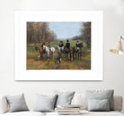 Morning in Millbrook by Albena Hristova on GIANT ART - multi sport beagles