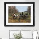 Morning in Millbrook by Albena Hristova on GIANT ART - multi sport beagles