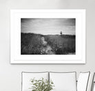 Nantucket Light by Aledanda on GIANT ART - grey black & white path