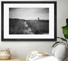 Nantucket Light by Aledanda on GIANT ART - grey black & white path