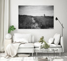 Nantucket Light by Aledanda on GIANT ART - grey black & white path