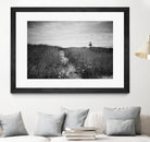 Nantucket Light by Aledanda on GIANT ART - grey black & white path