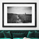 Nantucket Light by Aledanda on GIANT ART - grey black & white path