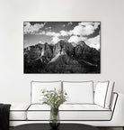 Zion Canyon I by Laura Marshall on GIANT ART - landscape black