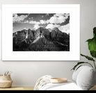 Zion Canyon I by Laura Marshall on GIANT ART - landscape black