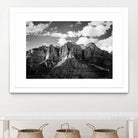 Zion Canyon I by Laura Marshall on GIANT ART - landscape black