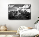 Zion Canyon I by Laura Marshall on GIANT ART - landscape black