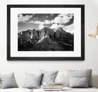 Zion Canyon I by Laura Marshall on GIANT ART - landscape black