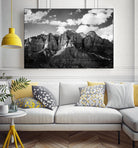 Zion Canyon I by Laura Marshall on GIANT ART - landscape black
