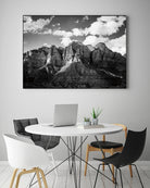 Zion Canyon I by Laura Marshall on GIANT ART - landscape black