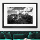 Zion Canyon I by Laura Marshall on GIANT ART - landscape black