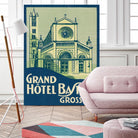 Travel Poster III by Wild Apple on GIANT ART - architecture adventure