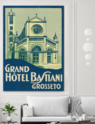 Travel Poster III by Wild Apple on GIANT ART - architecture adventure