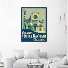 Travel Poster III by Wild Apple on GIANT ART - architecture adventure