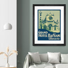 Travel Poster III by Wild Apple on GIANT ART - architecture adventure