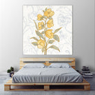 Flower Sophistication II by Silvia Vassileva on GIANT ART - florals blue