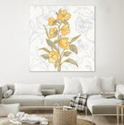 Flower Sophistication II by Silvia Vassileva on GIANT ART - florals blue