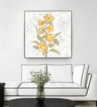 Flower Sophistication II by Silvia Vassileva on GIANT ART - florals blue