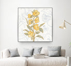 Flower Sophistication II by Silvia Vassileva on GIANT ART - florals blue