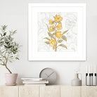 Flower Sophistication II by Silvia Vassileva on GIANT ART - florals blue