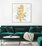 Flower Sophistication II by Silvia Vassileva on GIANT ART - florals blue