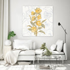 Flower Sophistication II by Silvia Vassileva on GIANT ART - florals blue