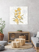 Flower Sophistication II by Silvia Vassileva on GIANT ART - florals blue