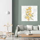 Flower Sophistication II by Silvia Vassileva on GIANT ART - florals blue