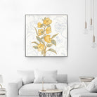 Flower Sophistication II by Silvia Vassileva on GIANT ART - florals blue