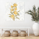 Flower Sophistication II by Silvia Vassileva on GIANT ART - florals blue